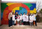 EDUCACIÓN, ARTE E INCLUSIÓN: NUEVO MURAL EN LA ESCUELA ESPECIAL N° 501