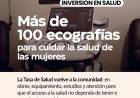 Más de 100 ecografías para cuidar la salud de las mujeres