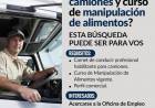 ¿Tenés carnet profesional para camiones y curso de manipulación de alimentos?