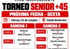 TORNEO SENIOR +45 – RESULTADOS, POSICIONES Y PRÓXIMA FECHA
