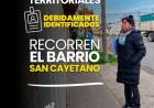  Barrio San Cayetano: comenzó un nuevo relevamiento territorial