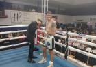Matias Martinez representando a Club El  Progreso gano por nocaut en la pelea profesional de fondo