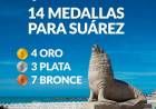 Coronel Suárez se despidió de los Bonaerenses 2026 con 14 medallas y el orgullo de todo un distrito