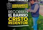  ¡Los agentes territoriales llegan al barrio Cristo Redentor!