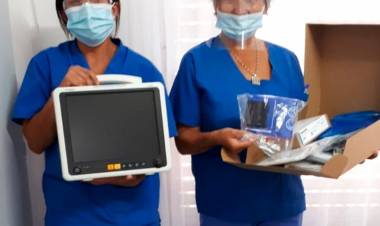 Tras gestiones del Intendente Moccero arribó al hospital de Huanguelén equipamiento tecnológico