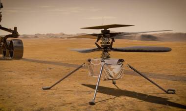 El helicóptero Ingenuity de la NASA realiza con éxito su primer vuelo en Marte