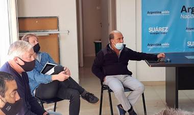 Moccero se reunió con los presidentes de los clubes del distrito