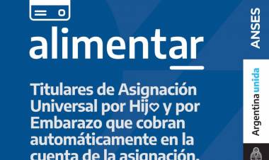 Anses abonará la Tarjeta Alimentar