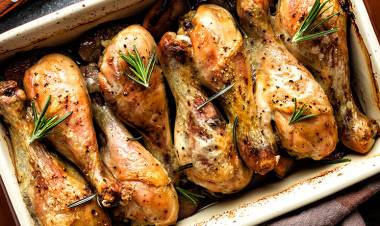 Jamoncitos de pollo al horno