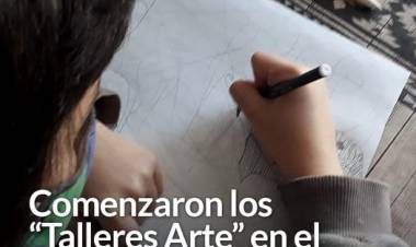 Comenzaron los “Talleres Arte” en el barrio Manantiales