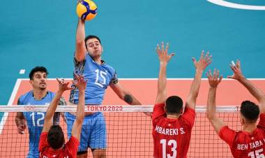 Vóley: Argentina mostró su carácter y dio vuelta un gran partido ante Túnez