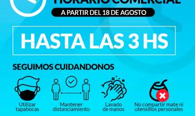 EXTENSIÓN DEL HORARIO COMERCIAL