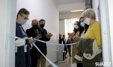 Se inauguró una nueva sala de médicos en el Hospital “Lucero del Alba”