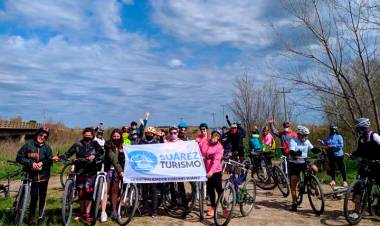 Turismo: Ciclistas disfrutaron de una agradable jornada en Piñeyro