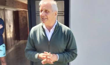 Lalo Dalmau en una entrevista con Miguel Menchi, por FM Suarense 101.9