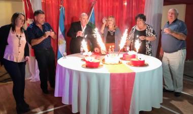 Cena y baile 83 Aniversario de Independiente de Pblo. San José. 