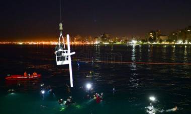 Puerto Madryn celebró una nueva edición del Vía Crucis submarino