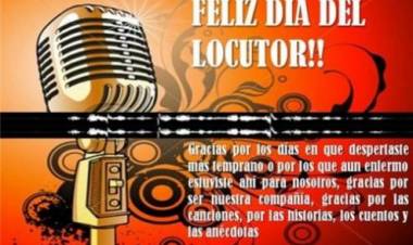 Día del locutor (en Argentina)  