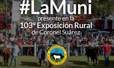 La Muni presente en la 103° Exposición Rural de Coronel Suárez 