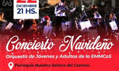 Concierto Navideño de la Orquesta de Jóvenes y Adultos