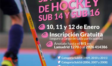 Seven mixto de Hockey Sub 14 y Sub 16