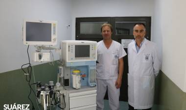 Con una inversión de 8 millones de pesos el Municipio adquirió una nueva mesa de anestesia para el hospital local
