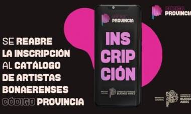 Código Provincia Abre Inscripciones
