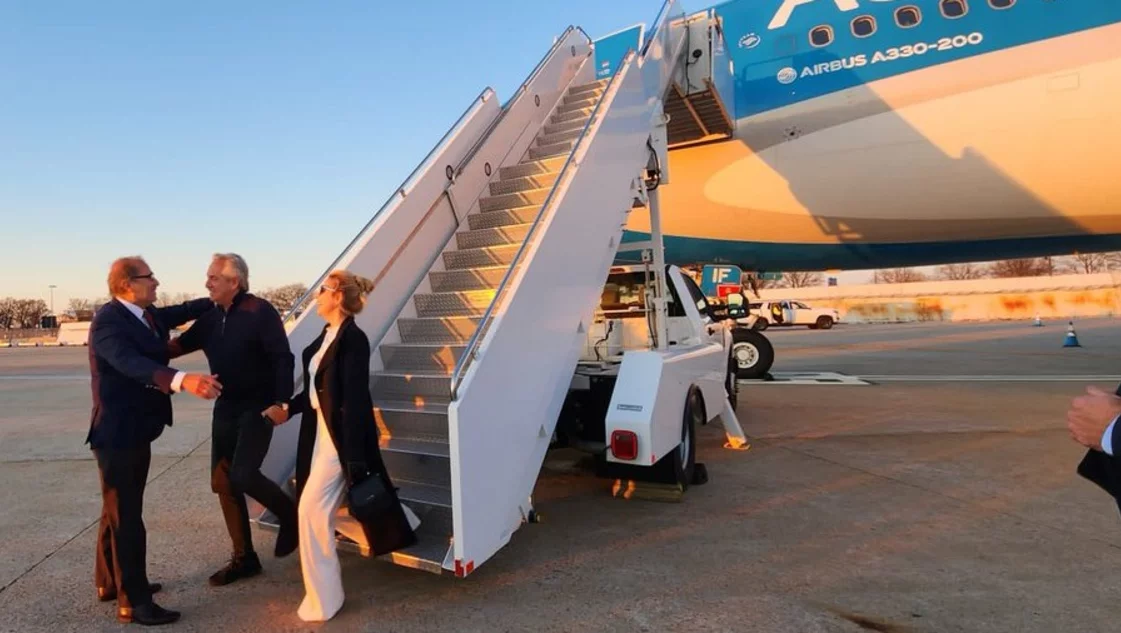 Alberto Fernández llegó a Estados Unidos para la bilateral con Biden