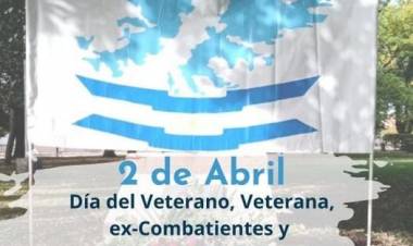2 de Abril "Día del Veterano, Veterana, ex-Combatientes y Caídos en Malvinas"