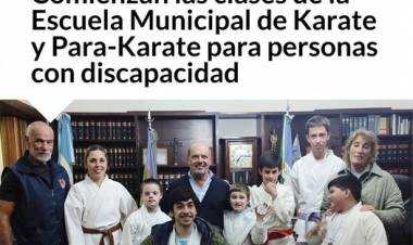 Comienzan las clases de la Escuela Municipal de Karate y Para-Karate para personas con discapacidad