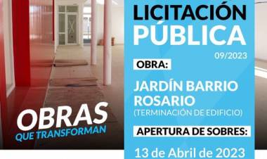 Licitación Pública Nº: 09/2023-Jardín de Infantes