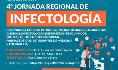 Jornada Regional de Infectología en Coronel Suárez