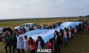 Segundo encuentro de instituciones rurales y promesa a la Bandera  en El Relincho