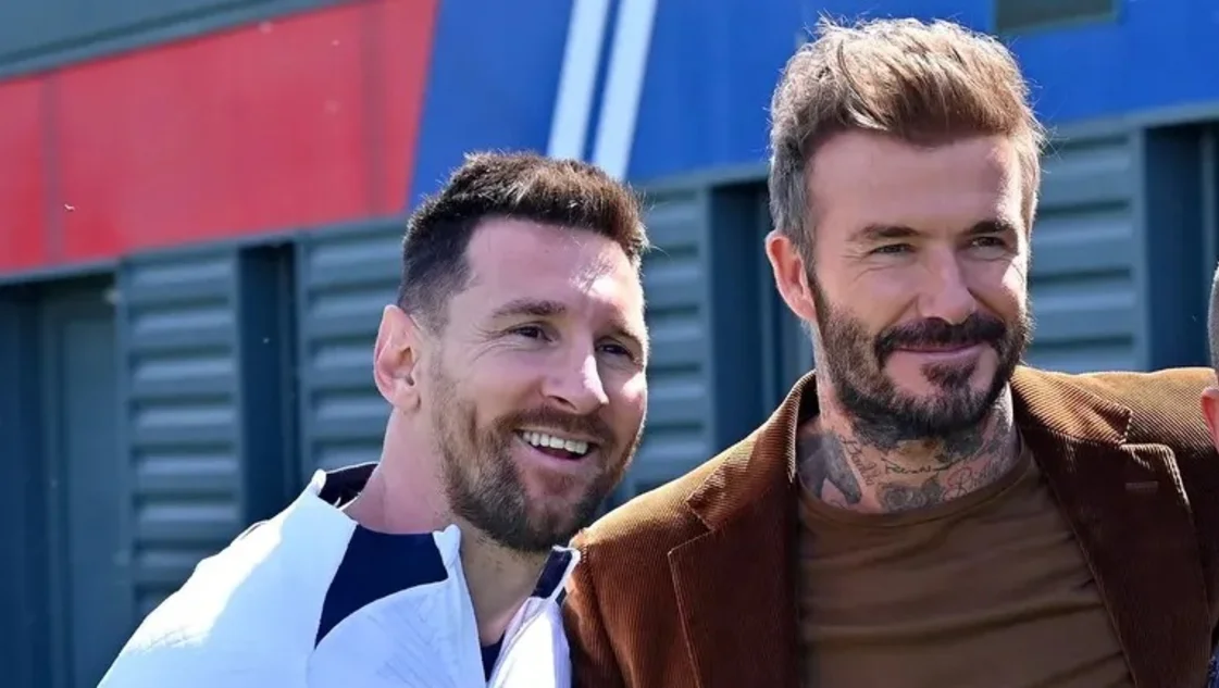 Beckham y cómo se enteró que Messi era jugador del club que es dueño