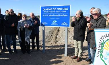 Inauguraron una ruta vital para Monte Hermoso y Sauce Grande