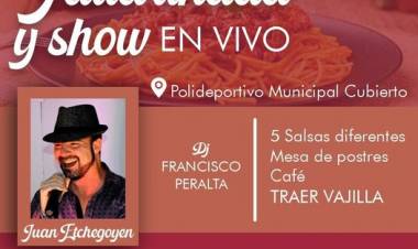 Gran Tallarinada y show en vivo