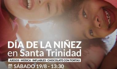 Festejamos el Día de la Niñez en Santa Trinidad