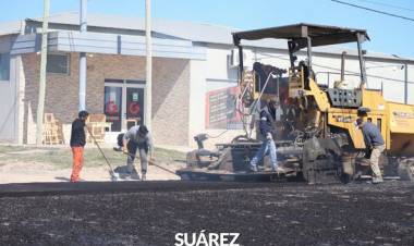 Avanza la obra de pavimento sobre avenida Directorio