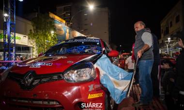 El Intendente participó de la largada simbólica de la 7° fecha del 49° Rally de Coronel Suárez