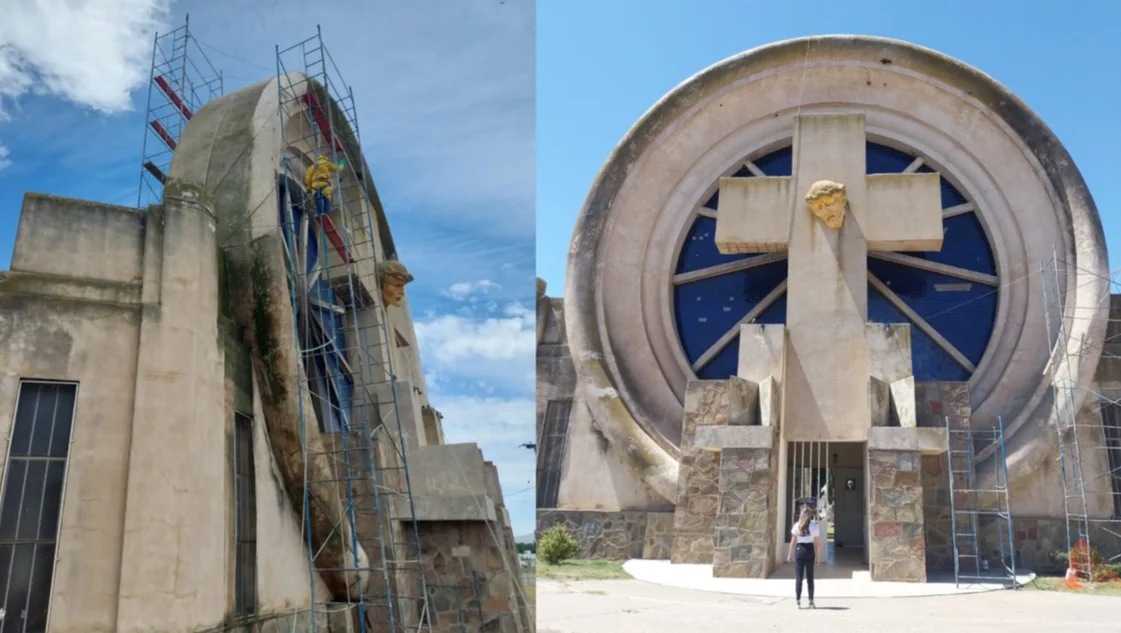 Avanza la restauración de un ícono de la Comarca Serrana