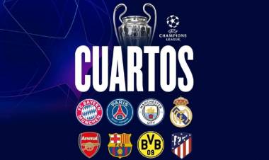 Champions League: así quedaron los cruces de cuartos de final