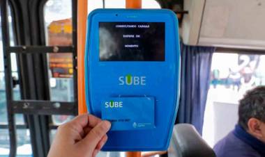 Habilitan sistema para validar la carga de la SUBE en el colectivo