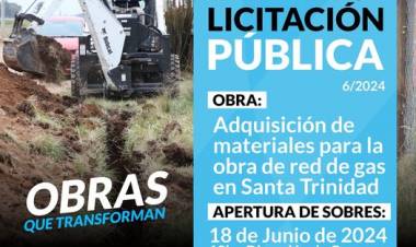 LICITACIÓN PÚBLICA N° 6/2024: SEGUNDO LLAMADO