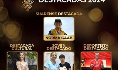 Norma Gunther de Gaab es la Ciudadana Destacada 2024 del distrito de Coronel Suárez