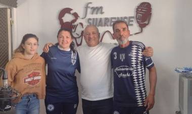 "Encuentros con Pasion Deportiva": la visita de 2 jugadoras y su resepctivo DT del club El Progreso