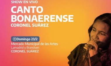 El Programa Canto Bonaerense está en Coronel Suárez
