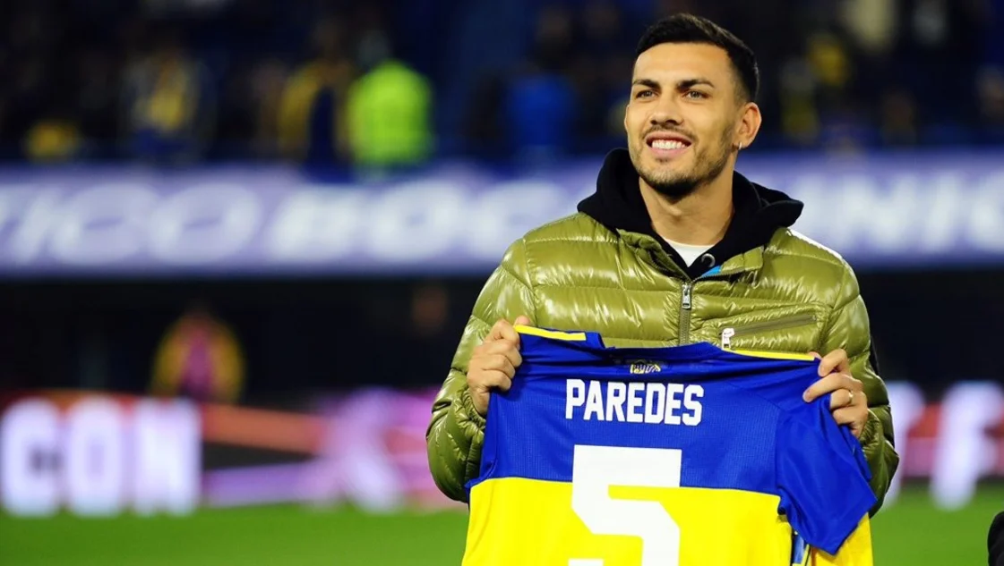 Paredes vuelve a Boca: ya llegó a la Argentina y se hace la revisión médica