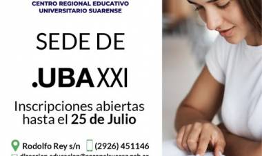 ¡CREUS sede de UBA XXI! ¿Todavía no te inscribiste? 