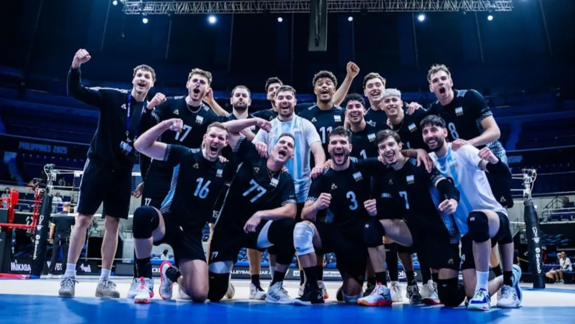 Argentina le ganó un partido durísimo a Francia y se metió en los 8vos de final del mundial de vóley
