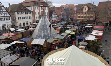 Coronel Suárez, presente en el Mercado Navideño de Schwabach (Alemania)
